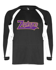 ZEPHYRS - Badger - B-Core Hook Long Sleeve T-Shirt - 4154