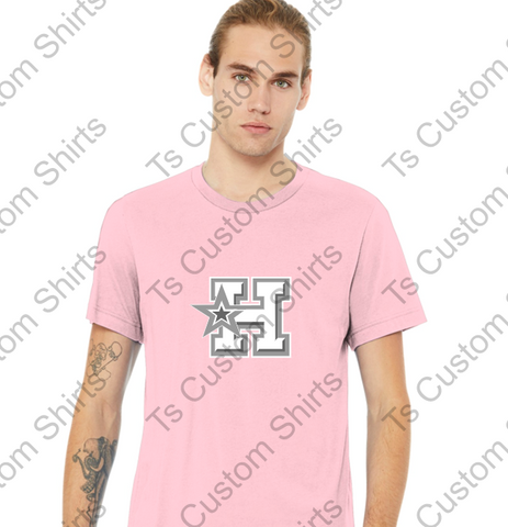 HOTSHOTS PINK OUT ADULT / UNISEX  - Bella + Canvas - Unisex Short Sleeve Jersey Tee - 3001 - XS-4X