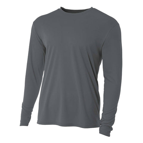 ILLUSIONS A4 COOLING PERFORMANCE CREW LONG SLEEVE SHIRT