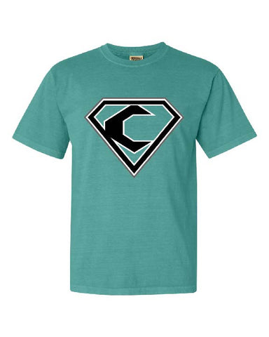 CREW BASEBALL - Comfort Colors - Garment-Dyed Heavyweight T-Shirt - 1717
