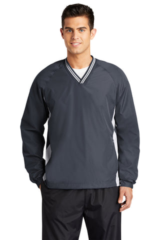PICK YOUR TEAM - SPORT TEK JST62- Adult Two Stripe Pullover Jacket UP TO 4XL