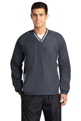 PICK YOUR TEAM - SPORT TEK JST62- Adult Two Stripe Pullover Jacket UP TO 4XL