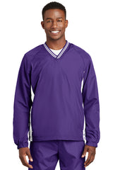 SAN MARCOS RATTLERS - SPORT TEK JST62- Adult Two Stripe Pullover Jacket UP TO 3XL AND YOUTH SIZES
