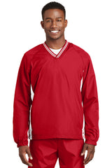 PICK YOUR TEAM - SPORT TEK JST62- Adult Two Stripe Pullover Jacket UP TO 4XL