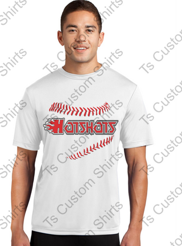HOTSHOTS with LACES T-SHIRT - BELLA CANVAS 3001 - SOFT TEE