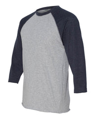BRIDGELAND BEARS 3/4 SLEEVE - LAT - Adult Baseball Fine Jersey Tee - 6930