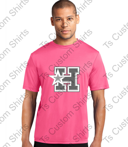 HOTSHOTS PINK OUT - DRI-FIT PC380 Port & Company® Performance Tee