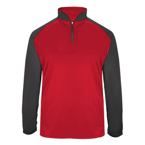 HOTSHOTS ULTIMATE SOFTLOCK™ SPORT 1 /4 ZIP BADGER
