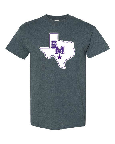 SAN MARCOS RATTLERS - Gildan Heavy Duty Tee Short Sleeve Tee