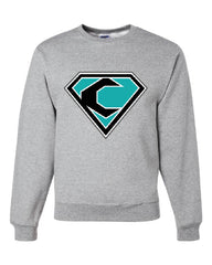 CREW BASEBALL -  Jerzees - NuBlend Crewneck Sweatshirt - 562MR