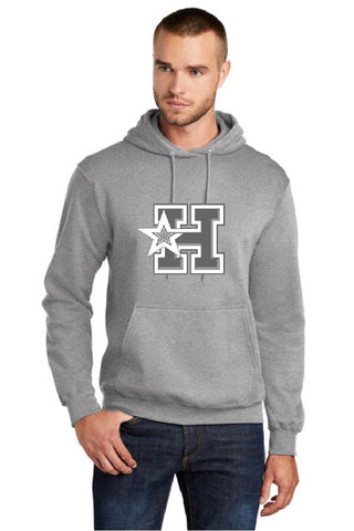 HOTSHOTS PLATINUM HOODIE  PC78H  Port & Company® - Core Fleece Pullover Hooded Sweatshirt PC78H AND PC90HY