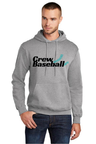 CREW BASEBALL -  Youth and Adult PC78H  Port & Company® - Core Fleece Pullover Hooded Sweatshirt