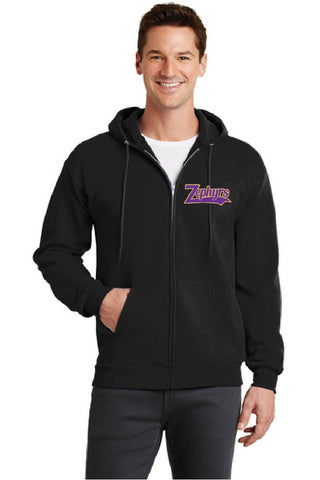 ZEPHYRS - PC78ZH Port & Company® - Core Fleece Full-Zip Hooded Sweatshirt