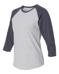 TEXAS TURN 2 - LAT - Women's Fine Jersey Three-Quarter Sleeve Baseball T-Shirt - 3530