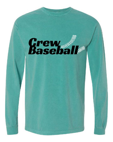 CREW BASEBALL - LONG SLEEVE Comfort Colors - Garment-Dyed Heavyweight T-Shirt - 1717