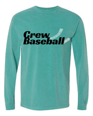 CREW BASEBALL - LONG SLEEVE Comfort Colors - Garment-Dyed Heavyweight T-Shirt - 1717