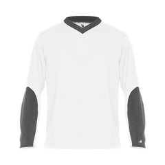 DIAMOND LEGACY - MEN'S LOOSE SWEATLESS DRIFIT LONG SLEEVE TEE - BADGER