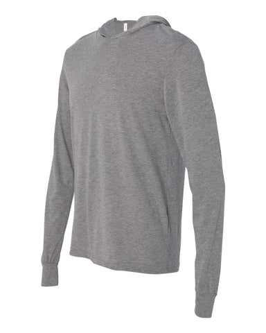 TEXAS TURN 2 - HOODED T-SHIRT - HOTSHOTS Bella + Canvas - Unisex Long Sleeve Jersey Hooded Tee - 3512