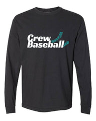 CREW BASEBALL - LONG SLEEVE Comfort Colors - Garment-Dyed Heavyweight T-Shirt - 1717