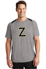 ZEPHYRS -ADULT - ST361 Sport-Tek® Heather Colorblock Contender™ DRIFIT Tee