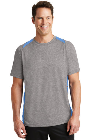 ILLUSIONS - ST361 Sport-Tek® Heather Colorblock Contender™ DRIFIT Tee