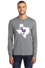 SAN MARCOS RATTLERS -Adult -PC55LS  Port & Company® - Long Sleeve Core Blend Tee