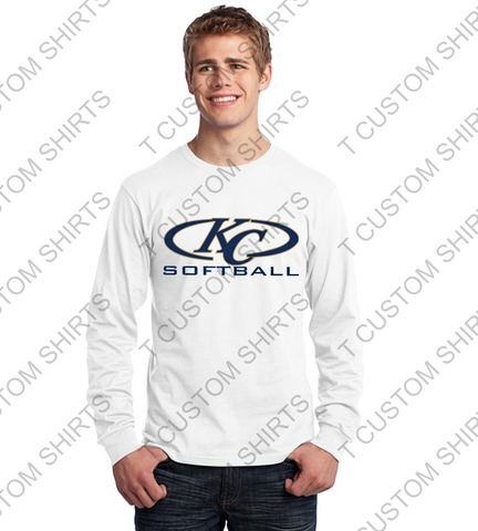 KLEIN COLLINS - PORT AND CO ADULT LONG SLEEVE TEE