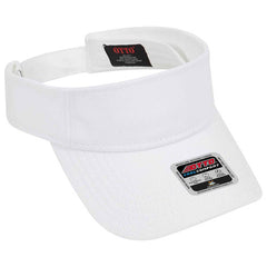 HOTSHOTS VISORS - WHITE Cool Comfort Performance Polyester Cool Mesh