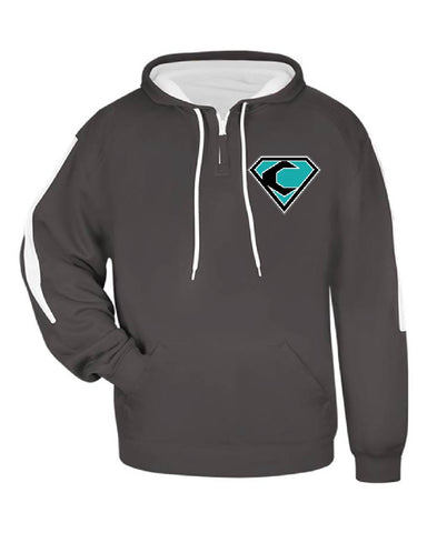CREW BASEBALL - Badger - Sideline Fleece Hooded Sweatshirt - 1456