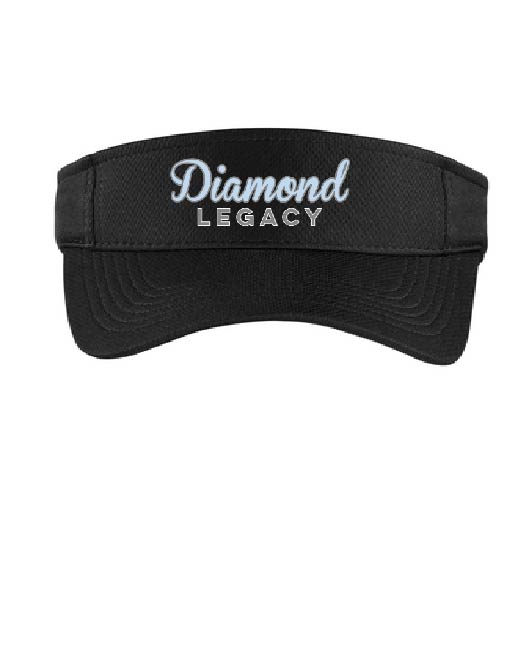 DIAMOND LEGACY BLACK MESH VISOR