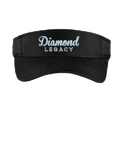 DIAMOND LEGACY BLACK MESH VISOR