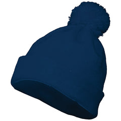 EMBROIDERED "I" - ILLUSIONS - Augusta Pom Beanie