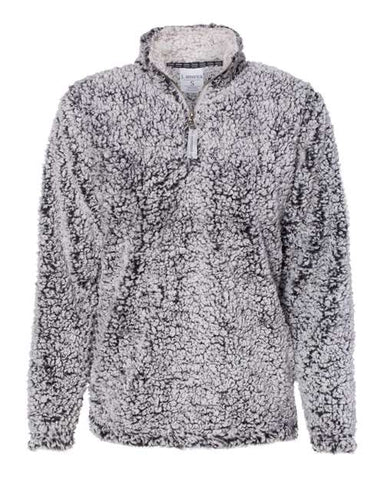CHRISTMAS  - J. AMERICA 1/4 ZIP EMBROIDERED SHERPA - $7 OFF
