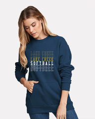 LAKE CREEK - STACKED - UNISEX Santa Cruz Pocket Sweatshirt