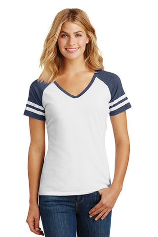 Bridgeland Softball District Made® Ladies Game V-Neck Tee
