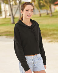 TEXAS 12 GAUGE - Independent Trading Co. - Women’s Lightweight Cropped Hooded Sweatshirt