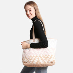 LUXE Tribal  or Animal Print Tote - LIMITED TIME