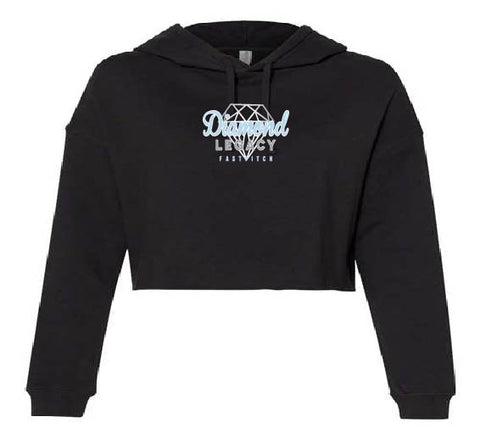 DIAMOND LEGACY Independent Trading Co. - Women’s Lightweight Cropped Hooded Sweatshirt - AFX64CRP