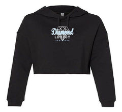DIAMOND LEGACY Independent Trading Co. - Women’s Lightweight Cropped Hooded Sweatshirt - AFX64CRP