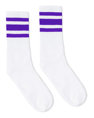 SOCCO - Striped Crew Sock - SC100