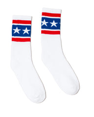 SOCCO - Striped Crew Sock - SC100
