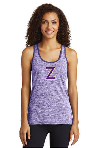 ZEPHYRS -LST396 Sport-Tek® Ladies PosiCharge® Electric Heather Racerback Tank