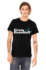 CREW BASEBALL - BELLA+CANVAS ® Unisex Triblend Short Sleeve Tee