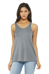 HOTTSHOTS  PLATINUM - Bella + Canvas - Women's Flowy Racerback Tank - 8800