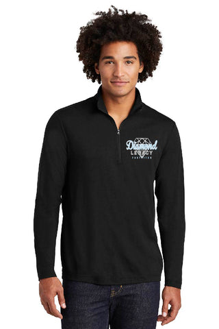 DIAMOND LEGACY  ST407 Light Heather Sport-Tek® PosiCharge® Competitor™ 1/4-Zip Pullover