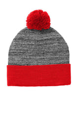 HOTSHOTS POM BEANIES EMBROIDERED -