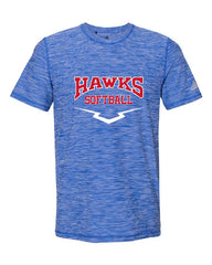 HAWKS SOFTBALL  - Adidas - Tech Tee - A372