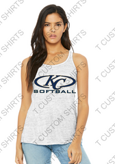 KELIN COLLINS-  Bella + Canvas - Women's Flowy Racerback Tank - 8800