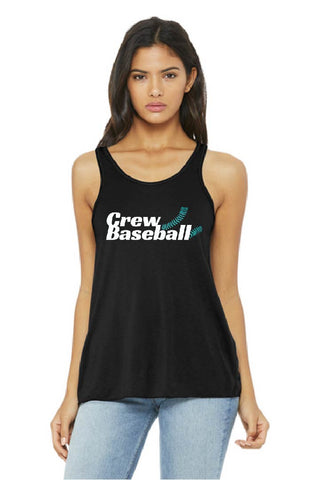 CREW BASEBALL- LADIES BELLA Flowy Tank 8800