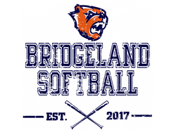 Bridgeland Softball District Made® Ladies Game V-Neck Tee
